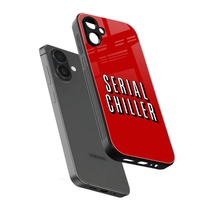 Serial Chiller sleek samsung galaxy a06 5g cover with tempered glass back and TPU edges