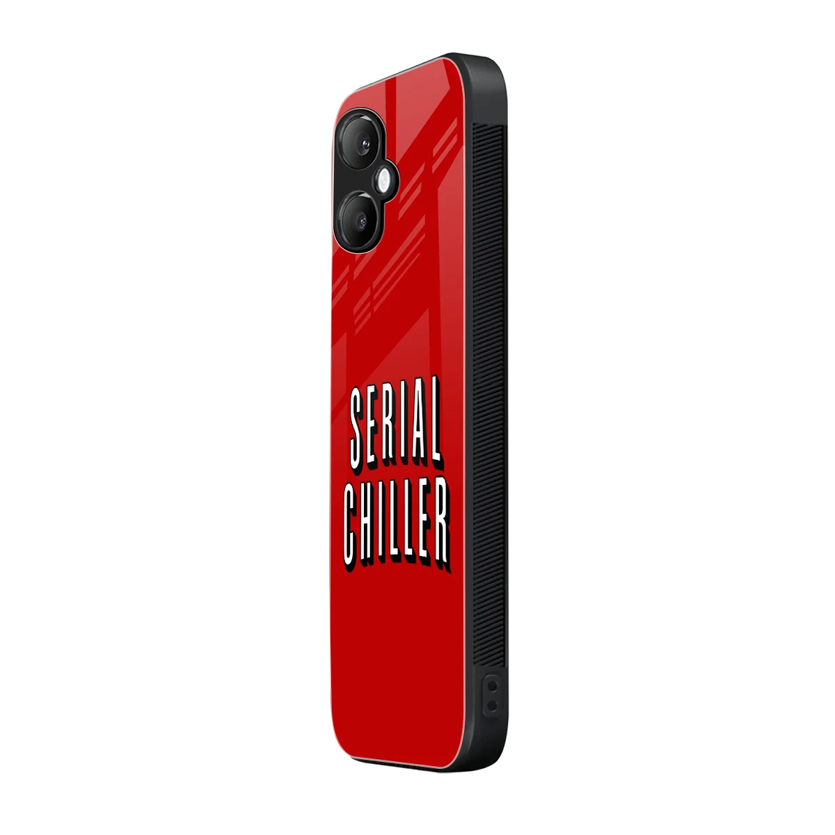 Serial Chiller samsung galaxy a06 5g mobile cover | shockproof glass phone case