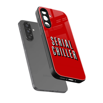Serial Chiller sleek samsung galaxy a36 5g cover with tempered glass back and TPU edges
