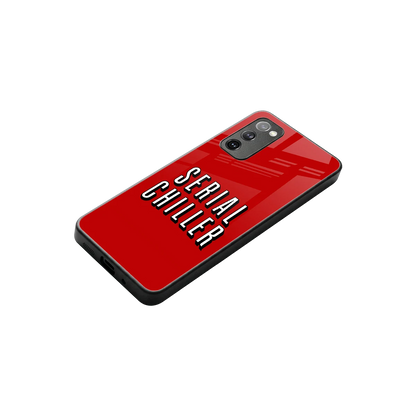 Serial Chiller stylish phone case for samsung galaxy s20 fe | glossy glass and slim fit