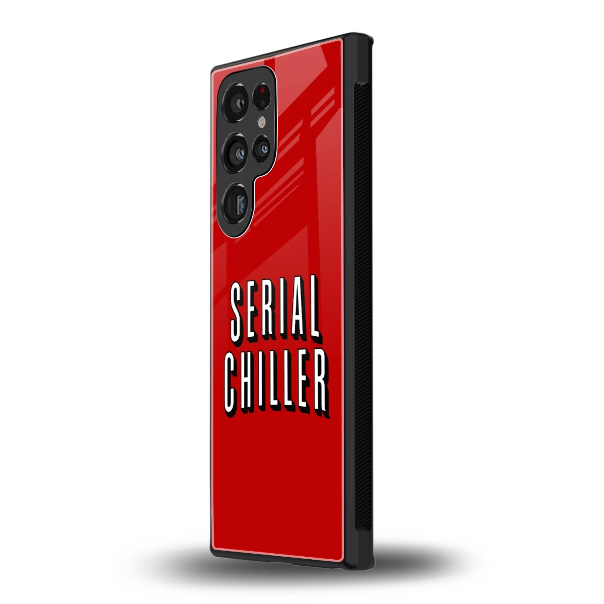 Serial Chiller samsung galaxy s23 ultra mobile cover | shockproof glass phone case