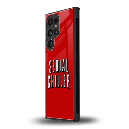 Serial Chiller samsung galaxy s24 ultra mobile cover | shockproof glass phone case
