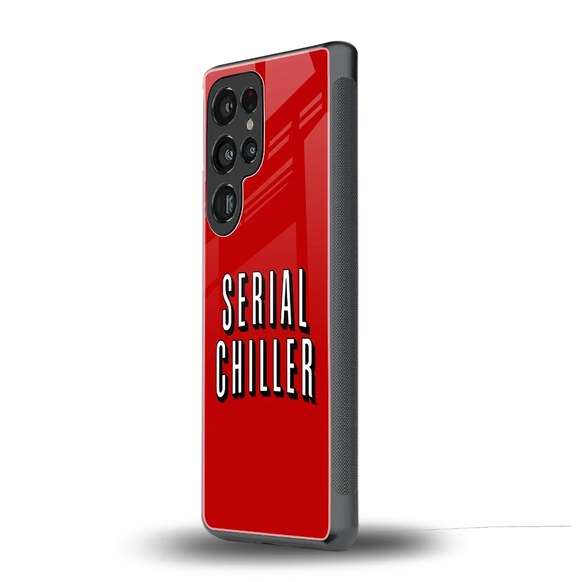 Serial Chiller samsung galaxy s25 ultra mobile cover | shockproof glass phone case