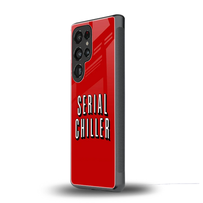 Serial Chiller samsung galaxy s25 ultra mobile cover | shockproof glass phone case