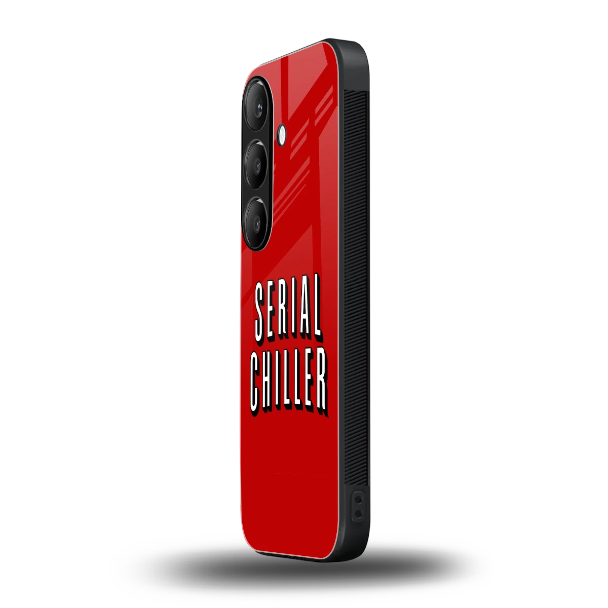 Serial Chiller samsung galaxy s24 mobile cover | shockproof glass phone case
