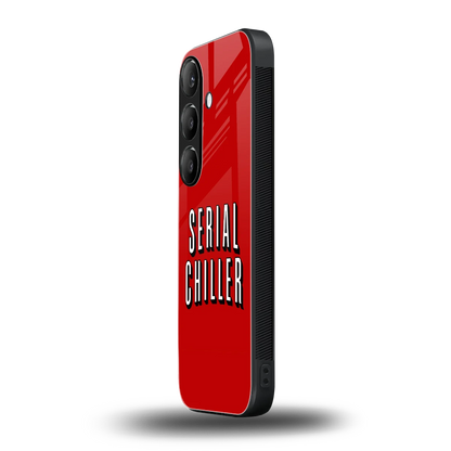 Serial Chiller samsung galaxy s24 mobile cover | shockproof glass phone case