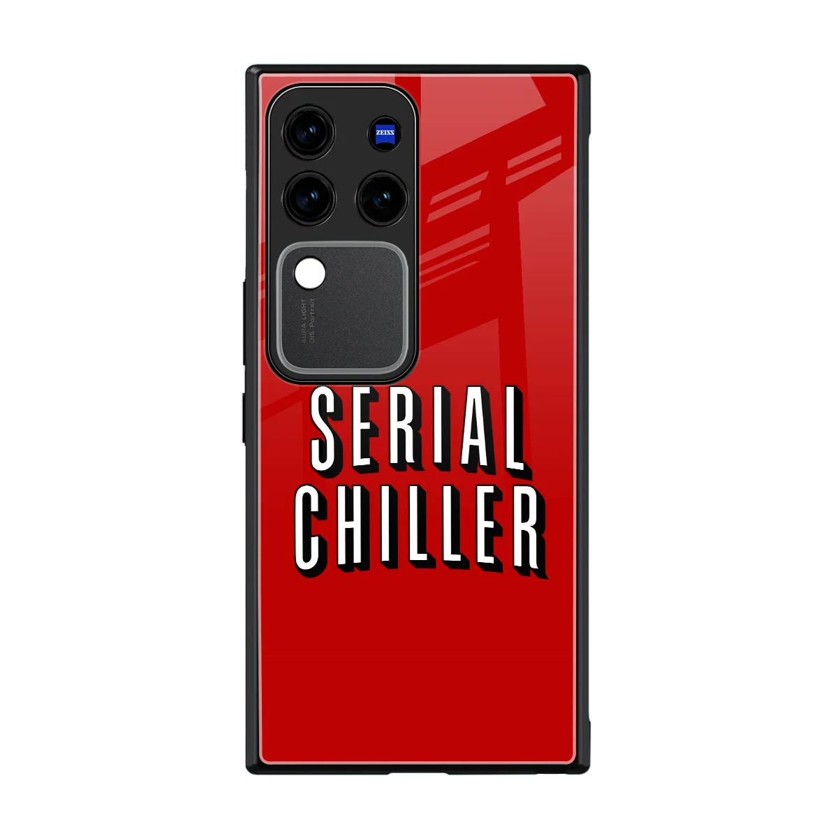 Serial Chiller back phone cover | glass case forvivo v30 pro