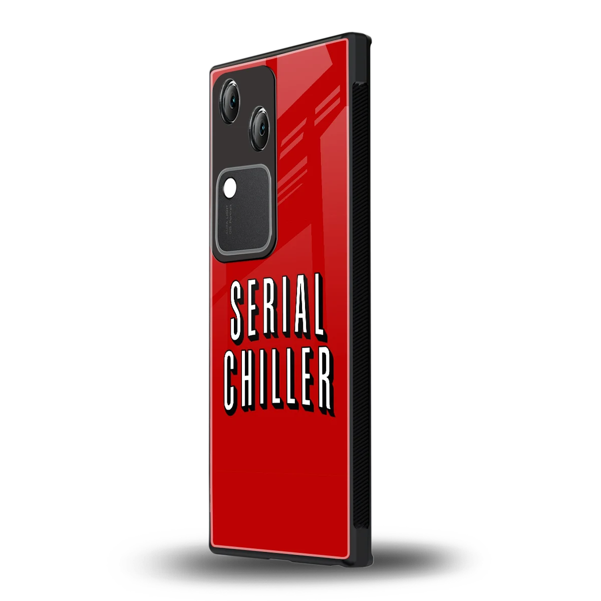 Serial Chiller vivo v30 mobile cover | shockproof glass phone case