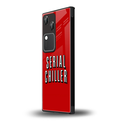 Serial Chiller vivo v30 mobile cover | shockproof glass phone case