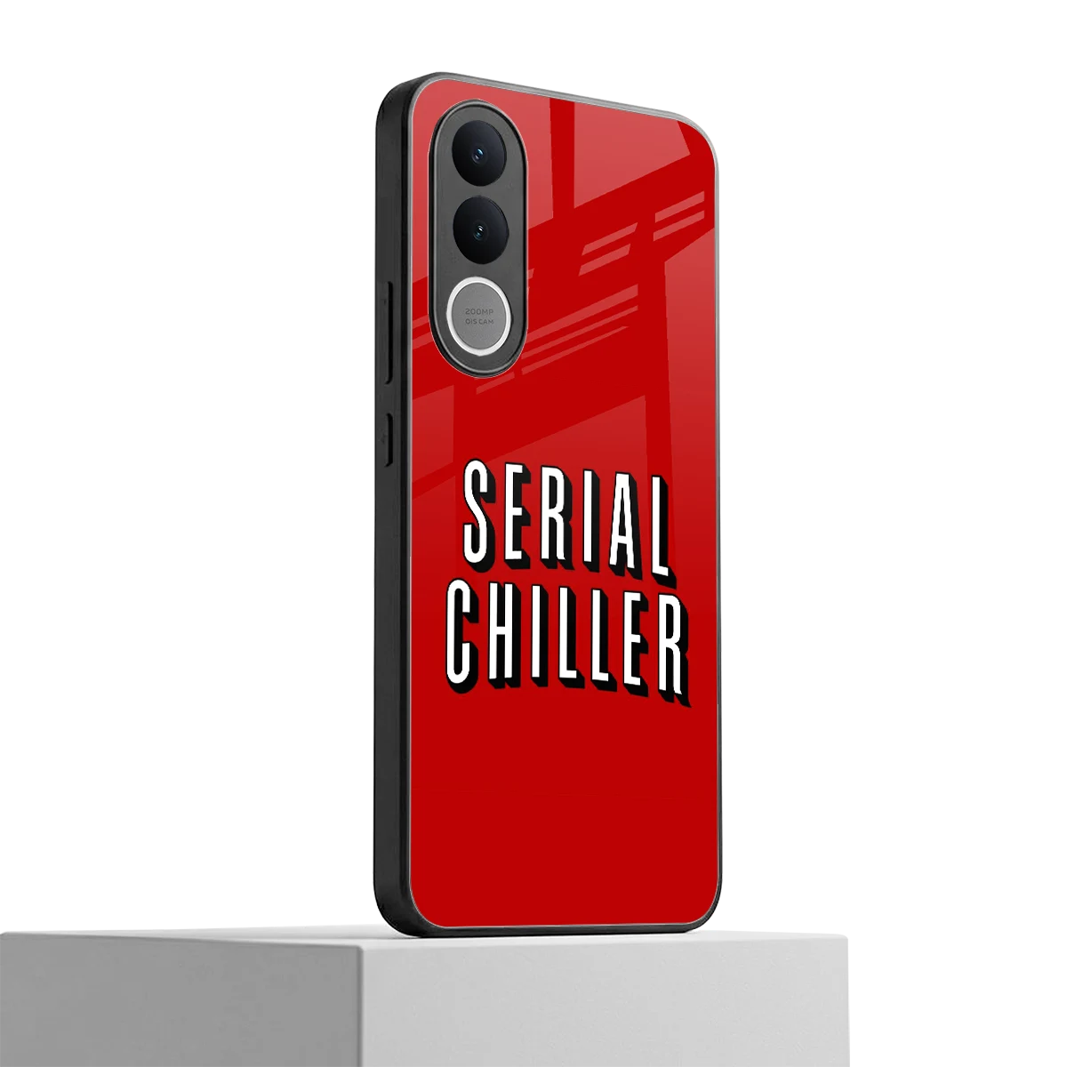 Serial Chiller vivo v70 fe mobile cover | shockproof glass phone case