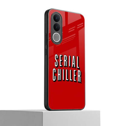 Serial Chiller vivo v70 fe mobile cover | shockproof glass phone case