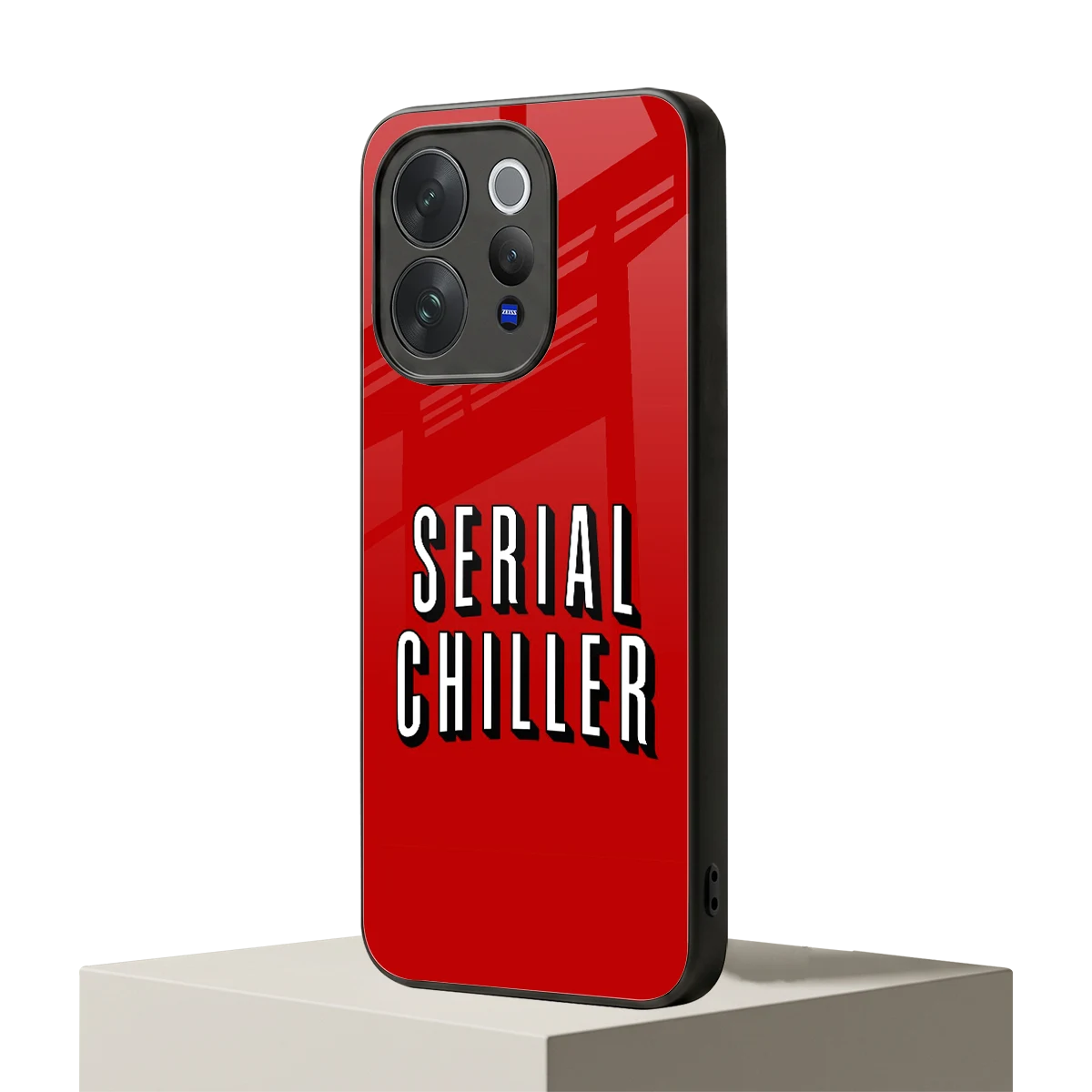 Serial Chiller vivo v70 elite mobile cover | shockproof glass phone case