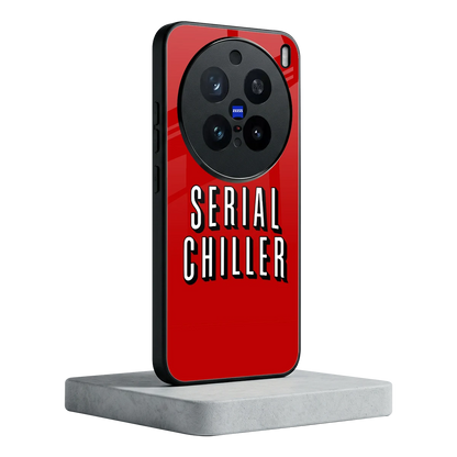 Serial Chiller vivo x200 pro mobile cover | shockproof glass phone case