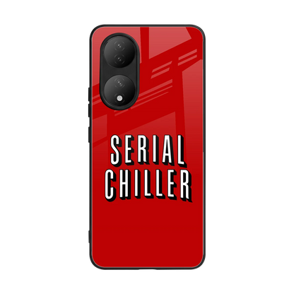 Serial Chiller back phone cover | glass case for Vivo-y100