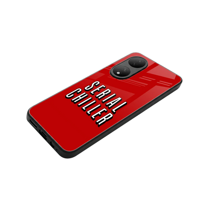 Serial Chiller stylish phone case for Vivo-y100 | glossy glass and slim fit