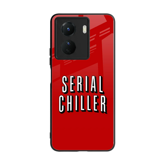 Serial Chiller back phone cover | glass case for vivo y16