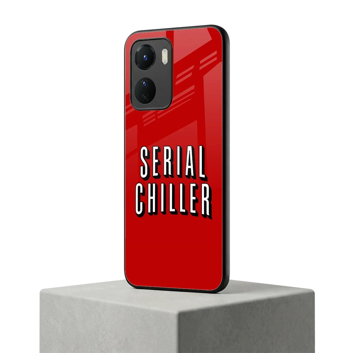 Serial Chiller vivo y16 mobile cover | shockproof glass phone case