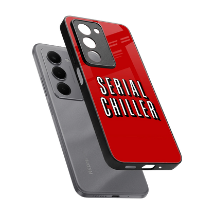 Serial Chiller sleek redmi 15 5g cover with tempered glass back and TPU edges