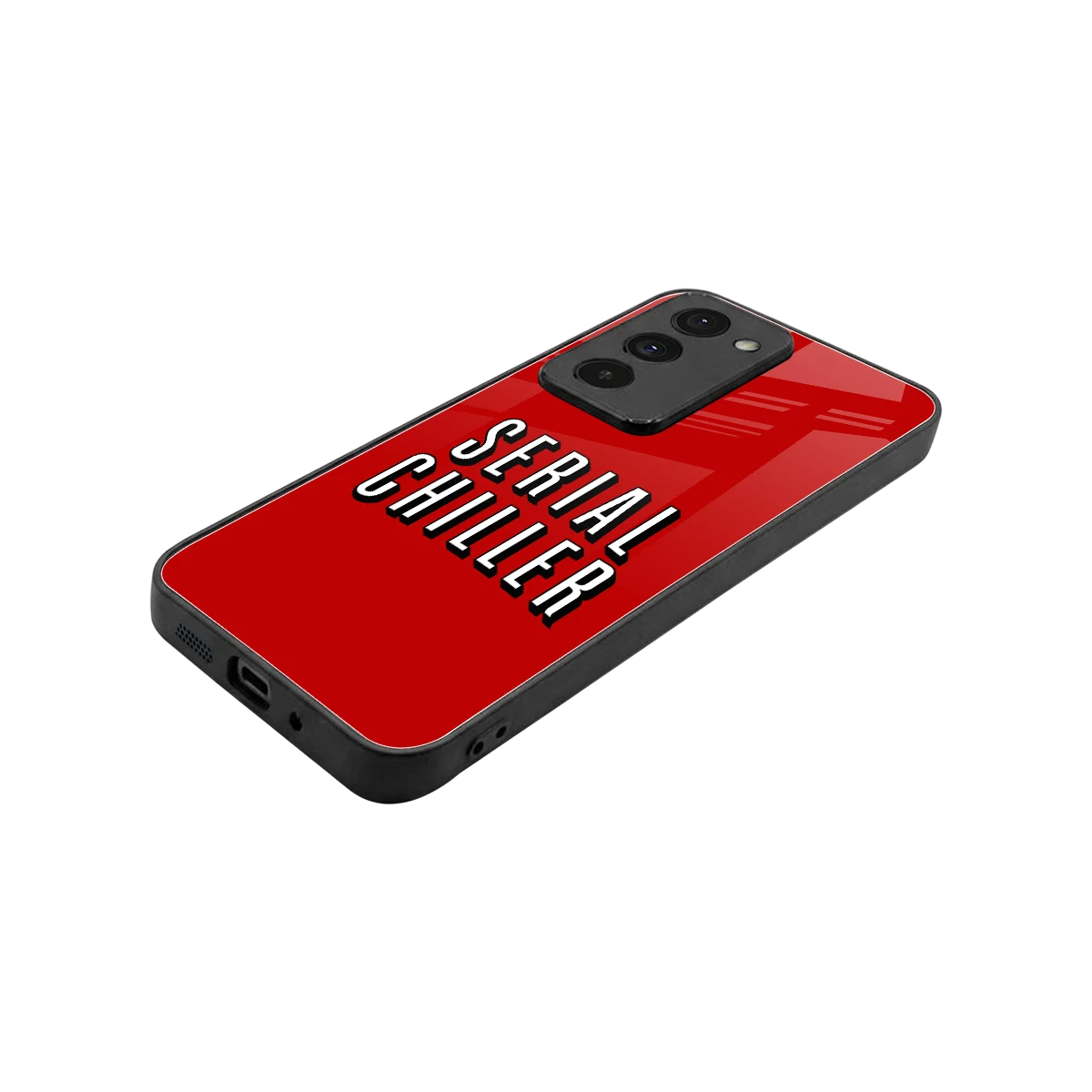 Serial Chiller stylish phone case for redmi 15 5g | glossy glass and slim fit