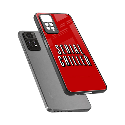 Serial Chiller sleek redmi note 11 pro cover with tempered glass back and TPU edges