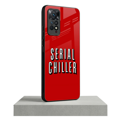 Serial Chiller redmi note 11 pro mobile cover | shockproof glass phone case