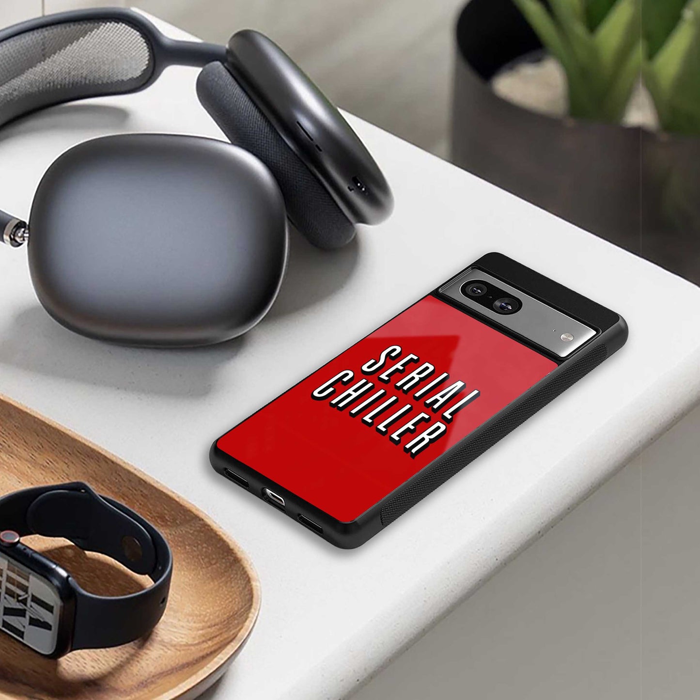 Serial Chiller Phone Case for Iphone 16 | Glass Case
