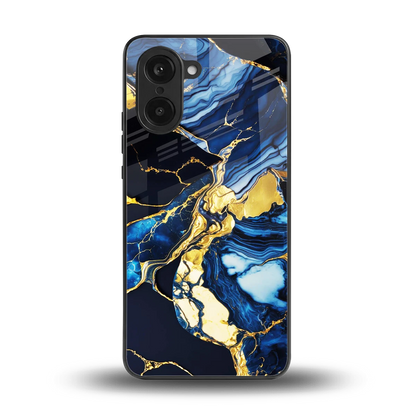 Shadowed Glow back phone cover | glass case for oneplus nord ce5 5g