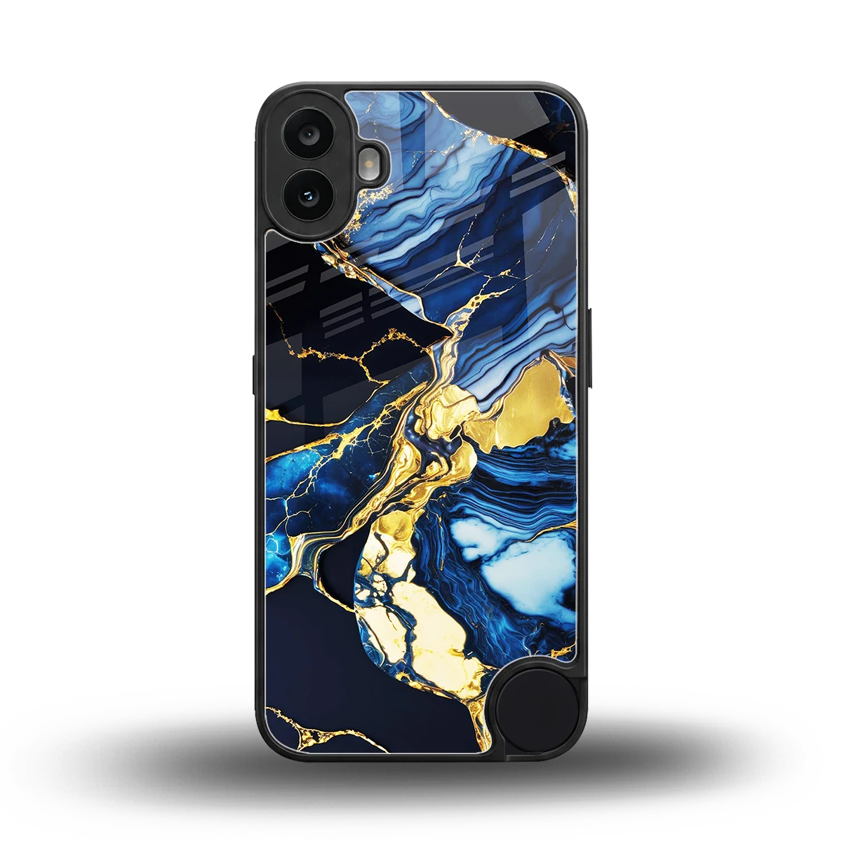 Shadowed Glow back phone cover | glass case for cmf nothing phone 1