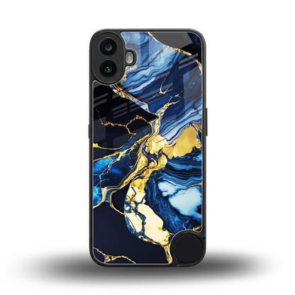 Shadowed Glow back phone cover | glass case for cmf nothing phone 1