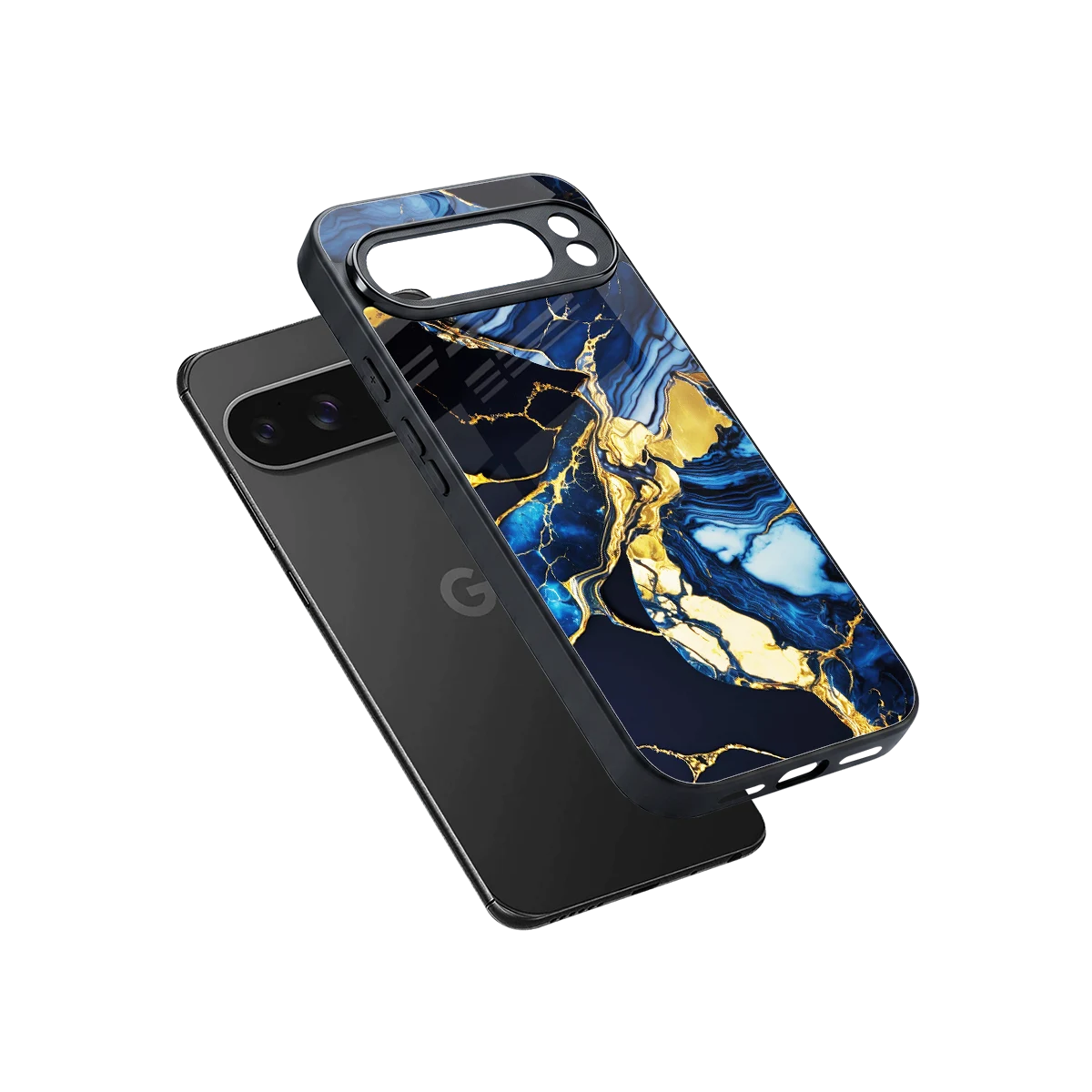 Shadowed Glow sleek google pixel 10 pro xl cover with tempered glass back and TPU edges