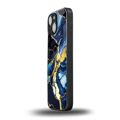 Shadowed Glow iphone 13 mini mobile cover | shockproof glass phone case