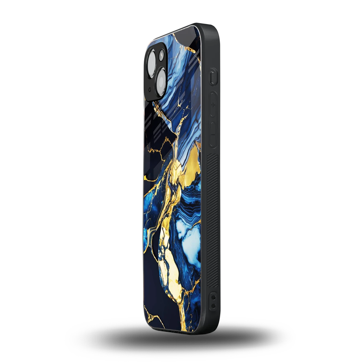 Shadowed Glow iphone 14 plus mobile cover | shockproof glass phone case