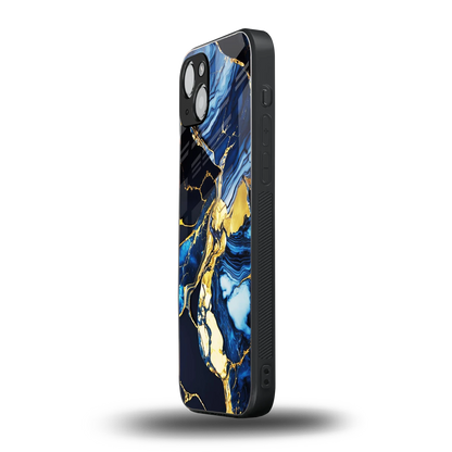 Shadowed Glow iphone 14 plus mobile cover | shockproof glass phone case