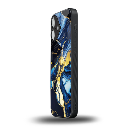 Shadowed Glow iPhone 16 mobile cover | shockproof glass phone case