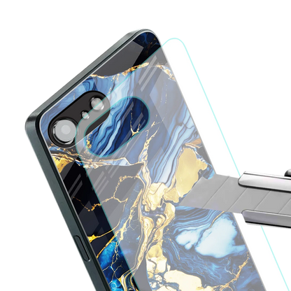 Shadowed Glow stylish phone case for iphone 17e | glossy glass and slim fit