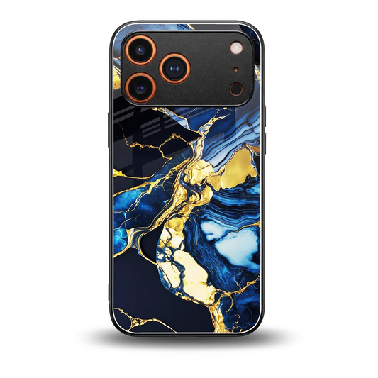 Shadowed Glow back phone cover | glass case for iphone 17 pro max