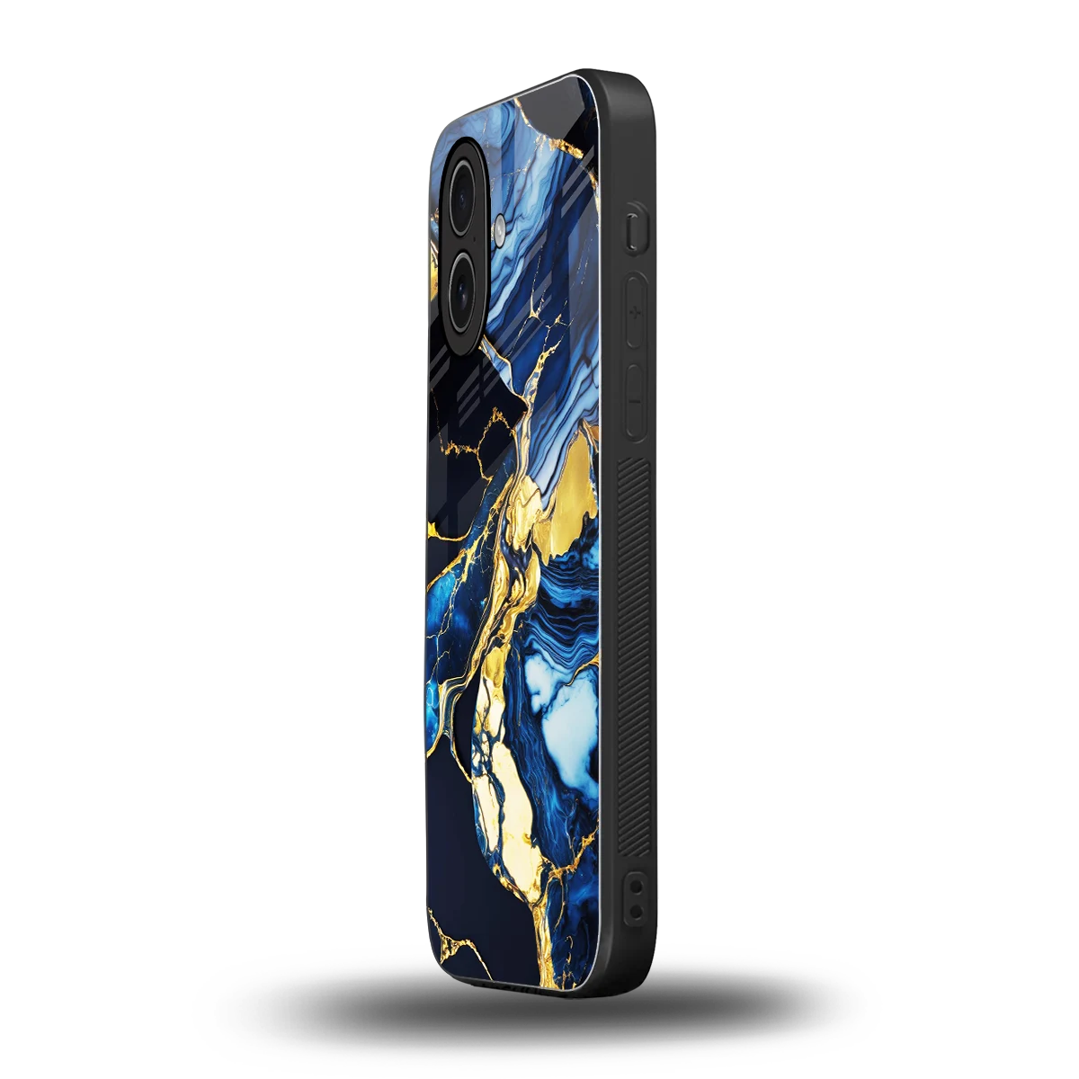 Shadowed Glow iphone 17 mobile cover | shockproof glass phone case