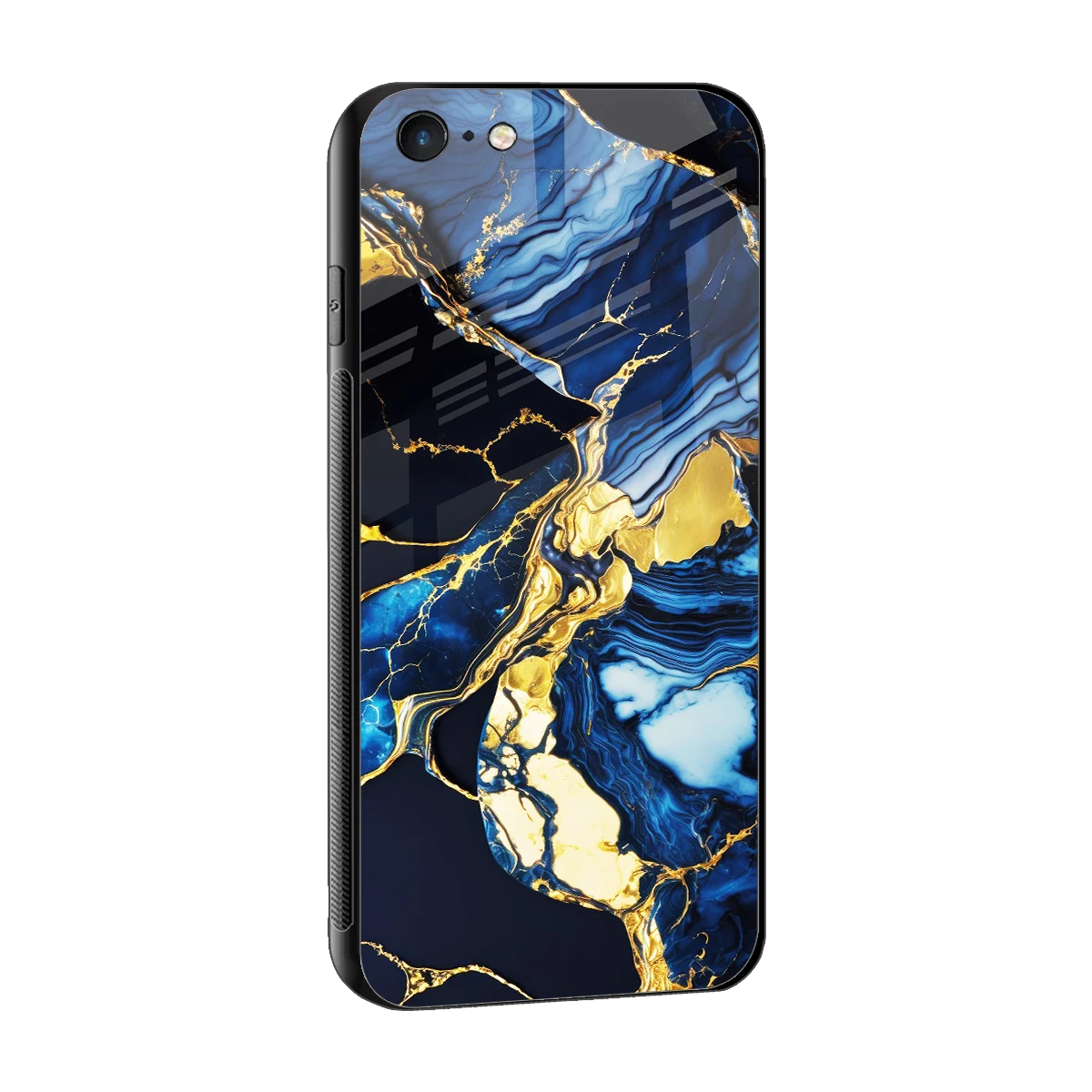 Shadowed Glow sleek iphone 6s plus cover with tempered glass back and TPU edges