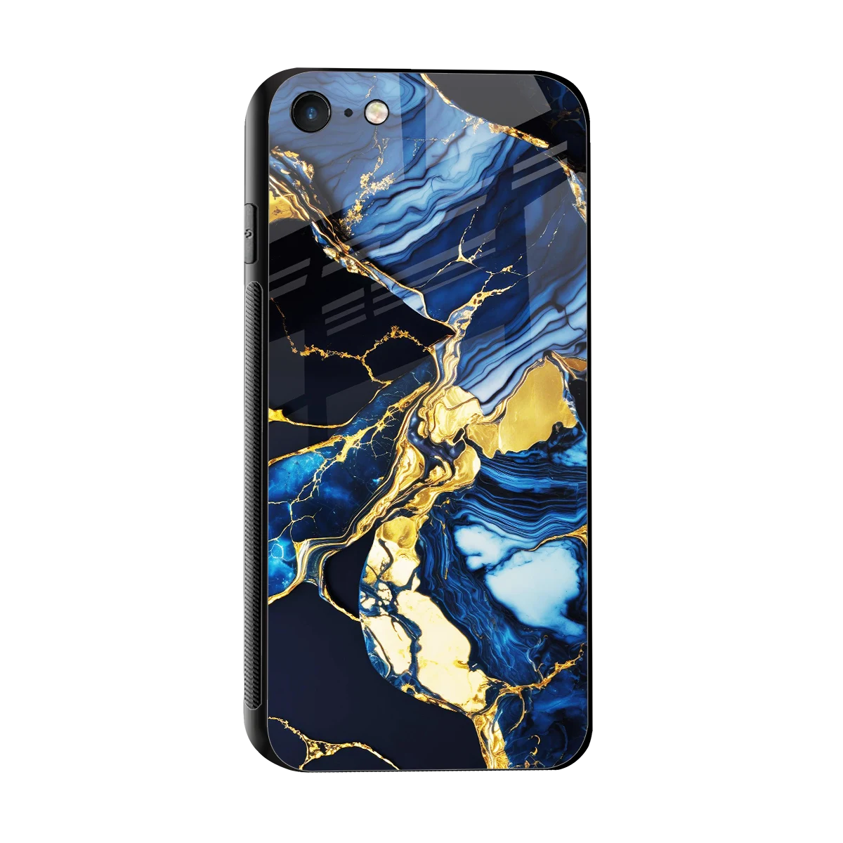 Shadowed Glow sleek iphone 7 cover with tempered glass back and TPU edges