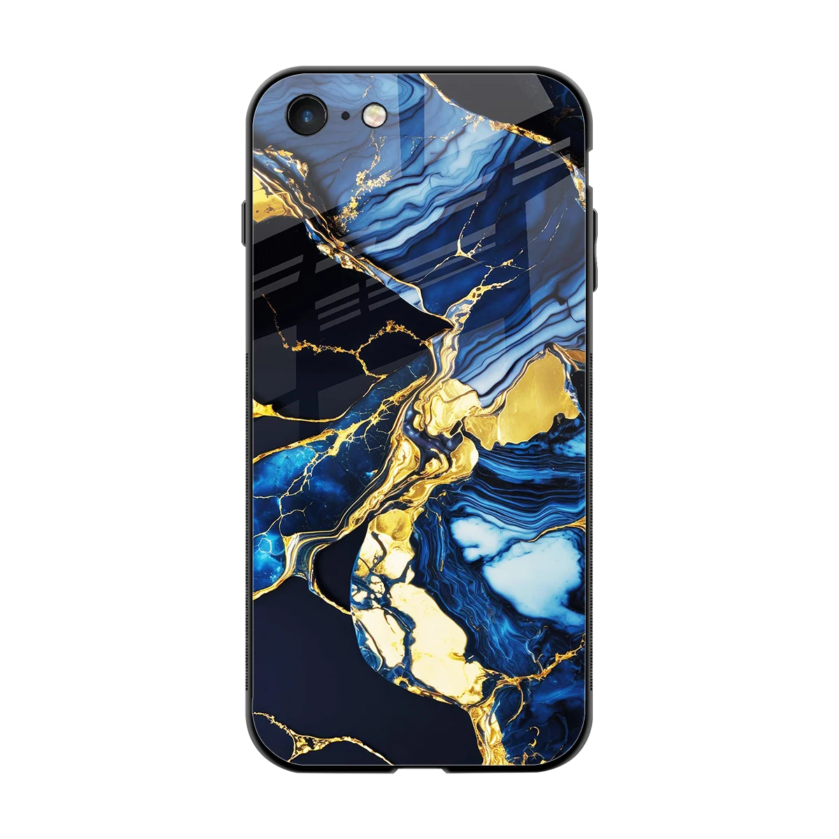 Shadowed Glow back phone cover | glass case for iphone 7