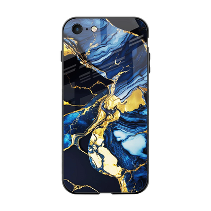 Shadowed Glow back phone cover | glass case for iphone 7