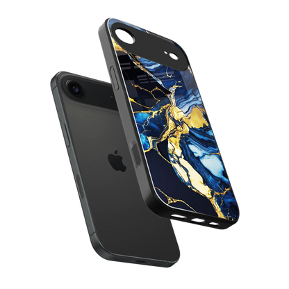 Shadowed Glow sleek iphone air cover with tempered glass back and TPU edges