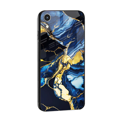 Shadowed Glow sleek iphone xr cover with tempered glass back and TPU edges