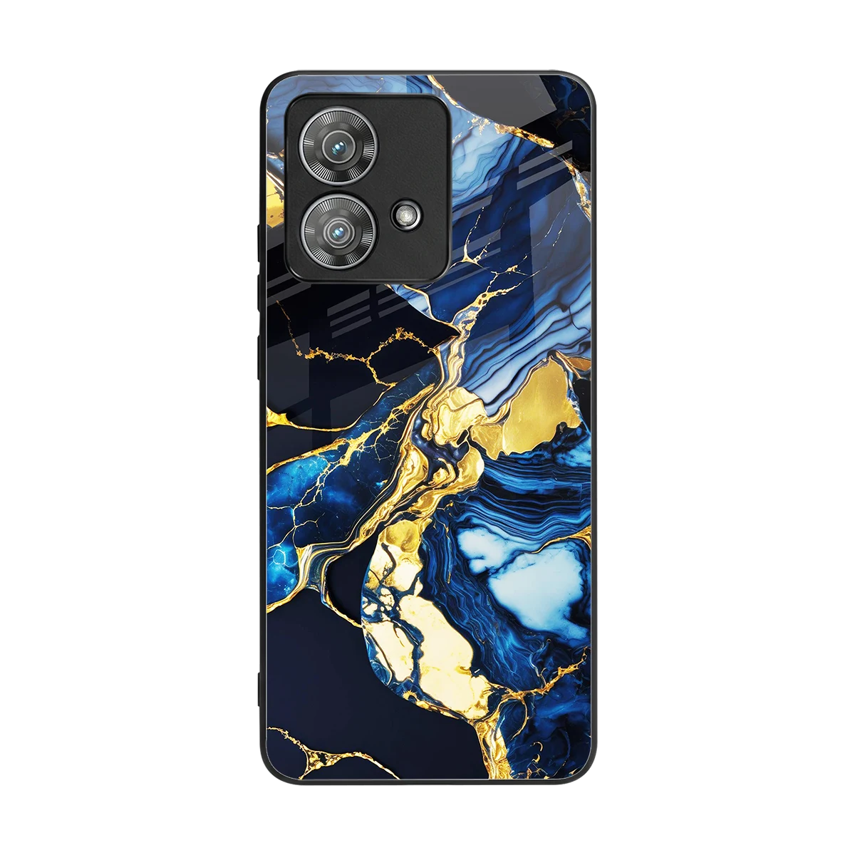 Shadowed Glow back phone cover | glass case for motorola edge 40 neo 5g