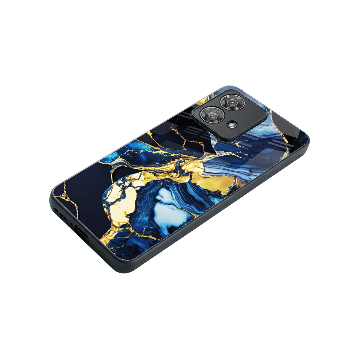 Shadowed Glow stylish phone case for motorola edge 40 neo 5g | glossy glass and slim fit