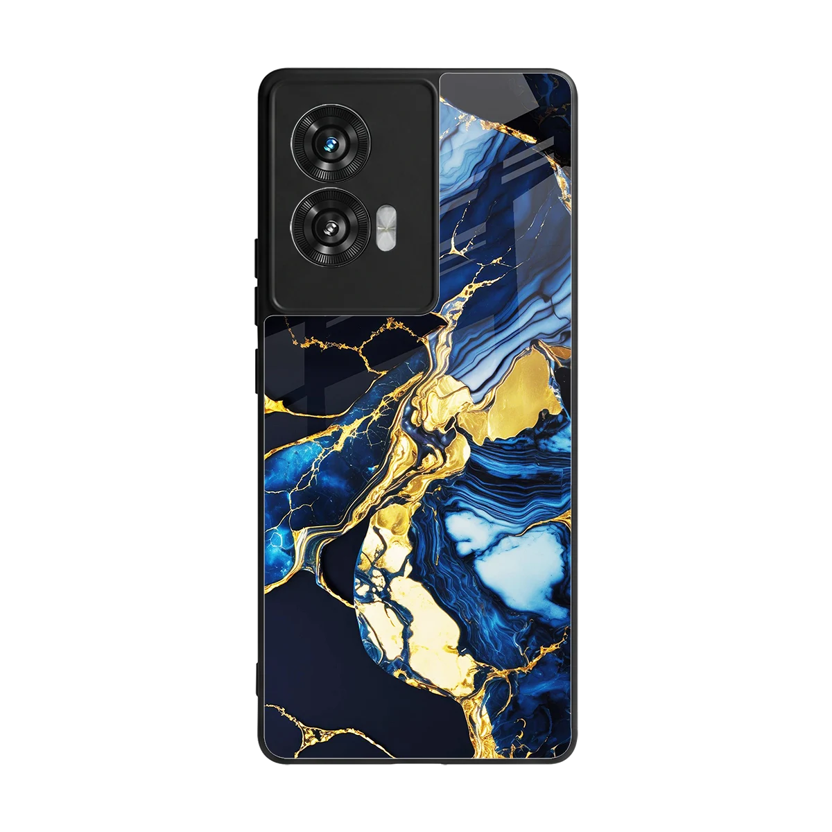 Shadowed Glow back phone cover | glass case for motorola edge 50 fusion