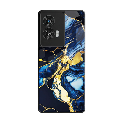 Shadowed Glow back phone cover | glass case for motorola edge 50 fusion