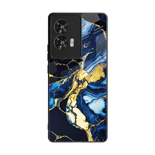 Shadowed Glow back phone cover | glass case for motorola edge 50 fusion