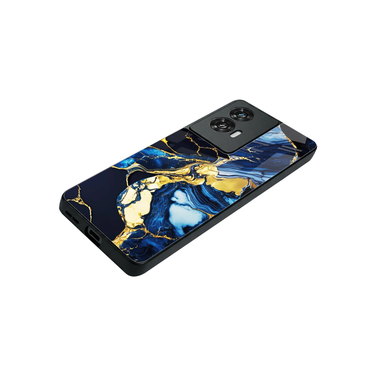 Shadowed Glow stylish phone case for motorola edge 50 fusion | glossy glass and slim fit