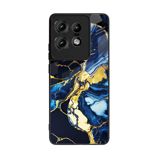 Shadowed Glow back phone cover | glass case for motorola edge 50 pro